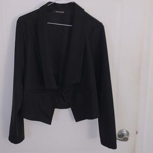 Vertíche cute blazer asymmetrical cut elegant , simple large size